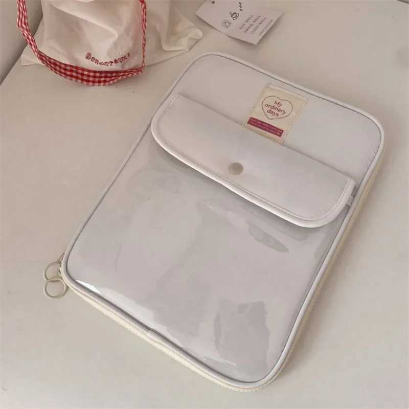 Ins Korean Laptop Carrying Case Table Sle Storage Bag for iPad Book Air Pro 11 13.6 14 HP Asus Dell Computer Cover y250730