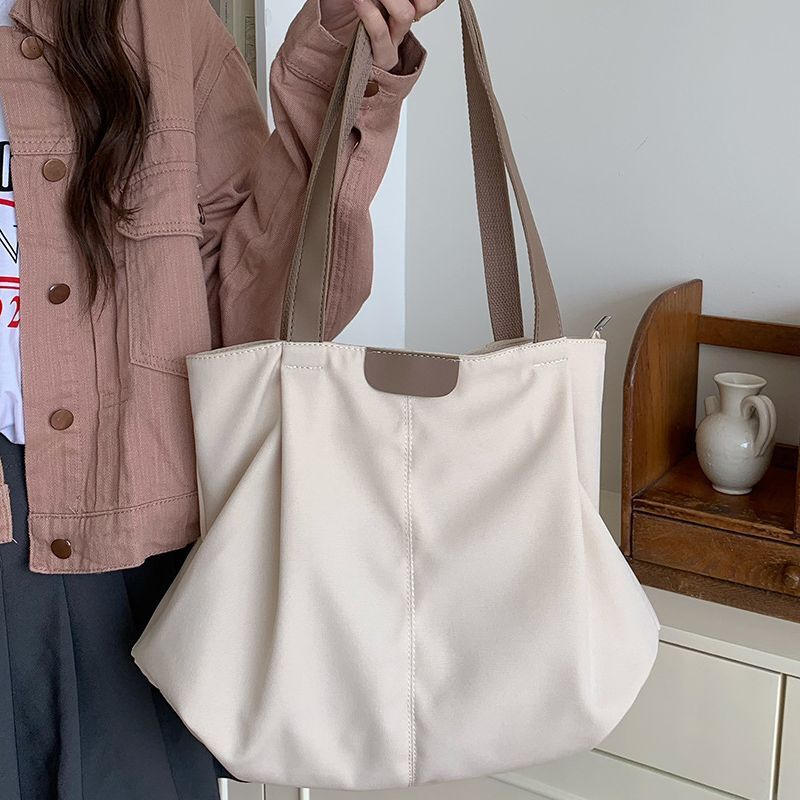 Designer Bag Luxury Bag Casual Versatile Shoulder Bag 2025 New Large Capacity Canvas Tote Bag For Women College Students Class Commuting Trendy Tote B