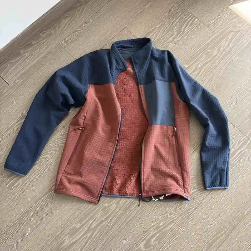 Stand Collar Outdoor Sports Thick Warm Fleece Jacket Spring Autumn Zipper Cardigan Camping Hiking Fishing Coat Motorcycle 250730