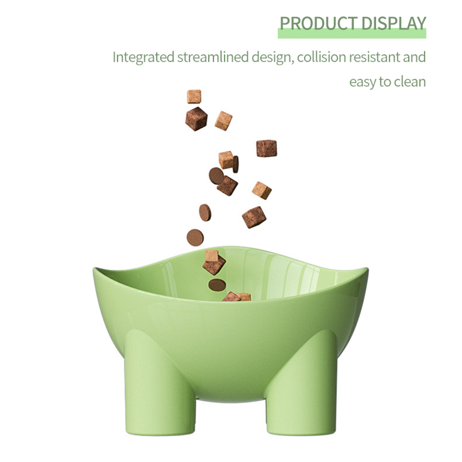 Cat bowl elephant leg bowl macaron colored elephant leg neck protection bowl cat food bowl anti spill pet bowl wholesale of pet supplies