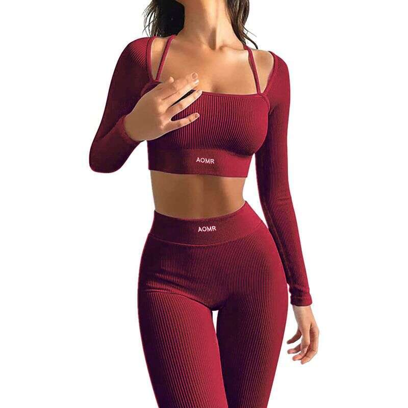 Women's Fashion Sports Tight Sexy High Elastic Yoga Clothes