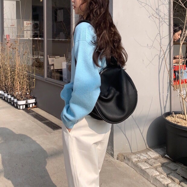 Designer Bag 2025 Spring Summer New Korean Style Luxury Bag Women's Bag Large Capacity Ins Soft Leather Handbag Niche Single Shoulder Bag Wide Sh