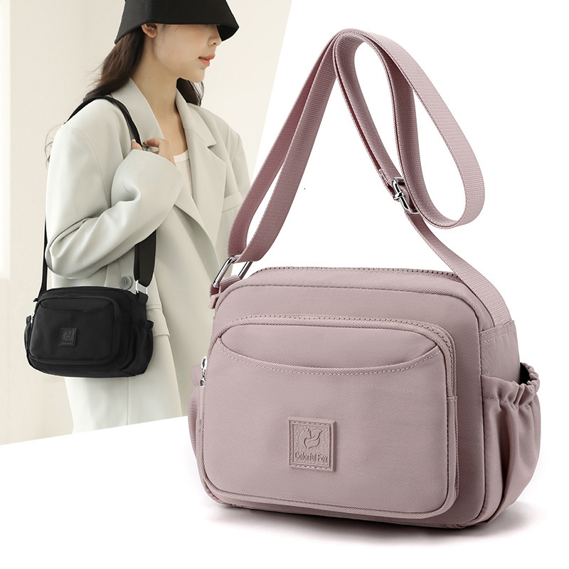 Colorful Fox Women's Portable Mobile Phone casual Multi-layer Shoulder fashion Trend Crossbody Bag ddmymoon