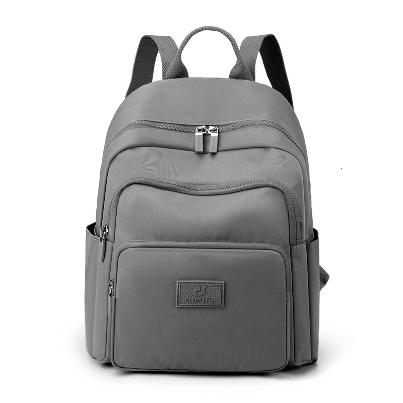 Colorful Fox New Women's Large Capacity Casual Backpack Water-Repellent Multi-Layer Travel Student School Bag ddmymoon