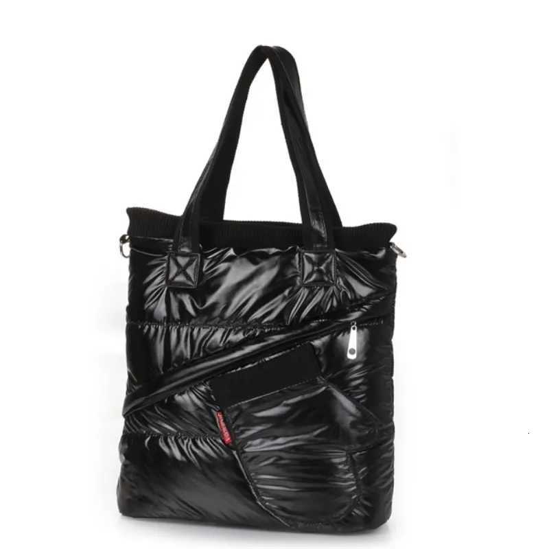 Fem Down Bags Hot S Wen Winter Mobile Space Glove Bag Cott-padded Jacket Shoulder Handbag Christmas Gift 2025 Dropship Y250730