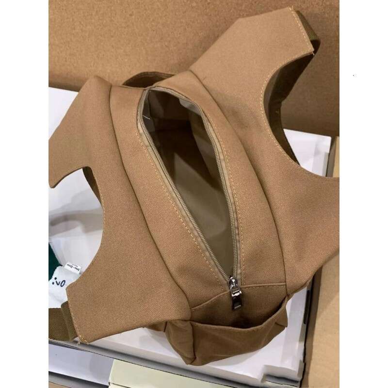 Large Capacity Commuter Canvas for Women 2025 Niche Design Casual High School College Student Tote Bag