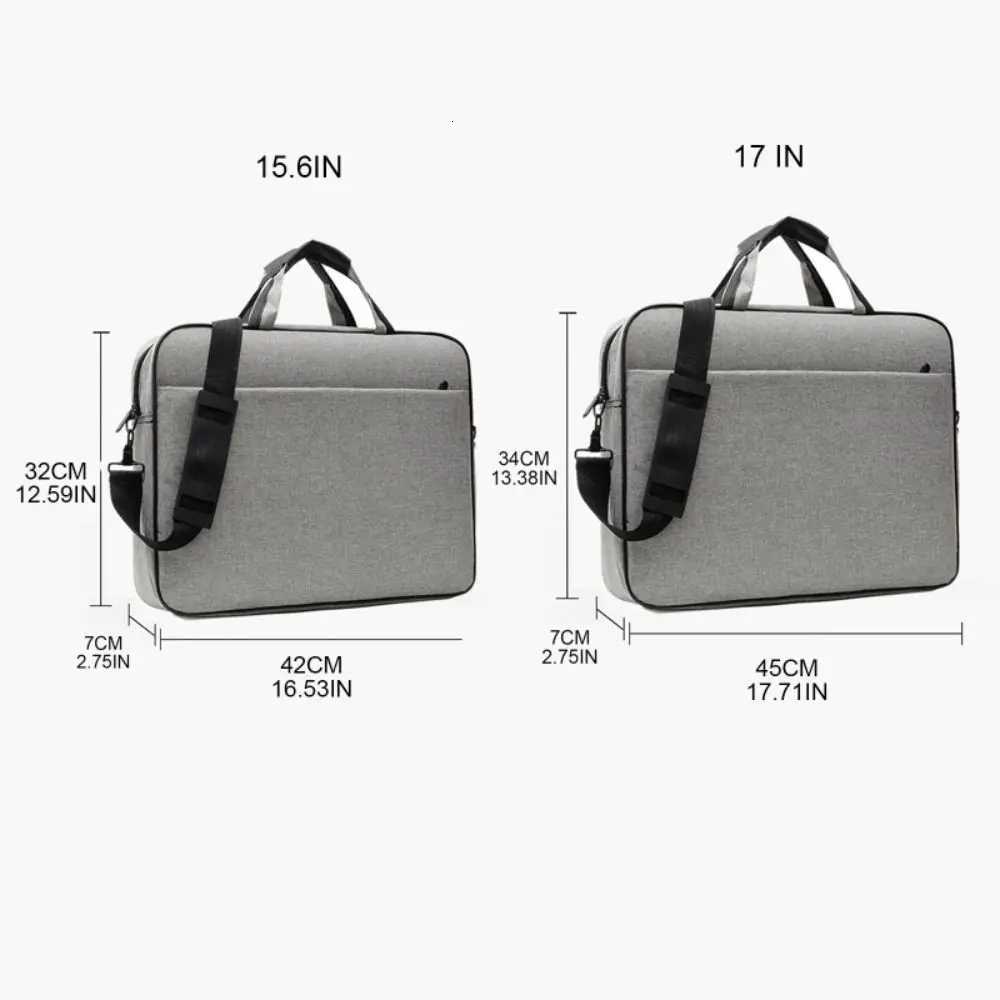 Large Capacity Laptop Bag Shockproof Protective Laptop Case 15.6 17 inch with Carrying Strap for Lenovo/HP/Dell/Asus y250730