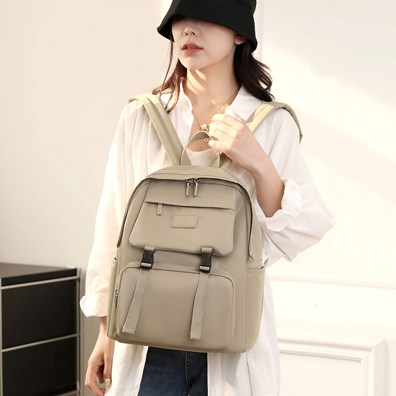 Colorful Fox Large Capacity Travel Women's Fashion Trendy Backpack Multi-Layer Water-Repellent School Bag ddmymoon