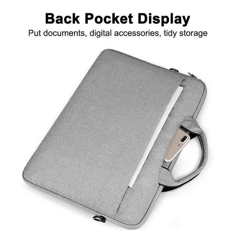 Laptop Bag Sle Case Shoder Handbag Notebook Pouch Briefcases 13 14 15 15.6 inch For MacBook Air Pro 13.3 15.4 HP Asus Dell y250730