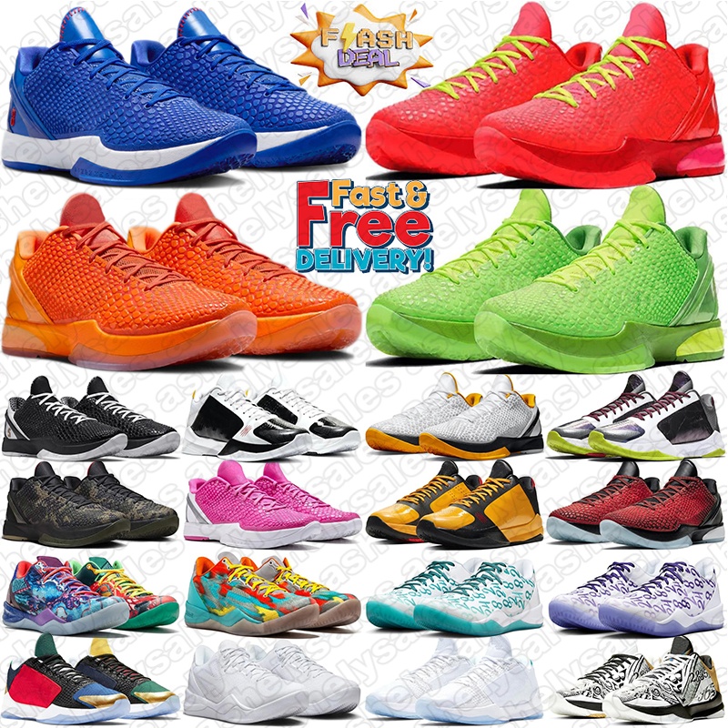 6 Protro Basketball Shoes Designer Sneakers Mens Trainers Game Royal Think Pink Reverse Grinch Bruce Lee Big Stage Metallic Gold Men Outdoor Sports Sneaker