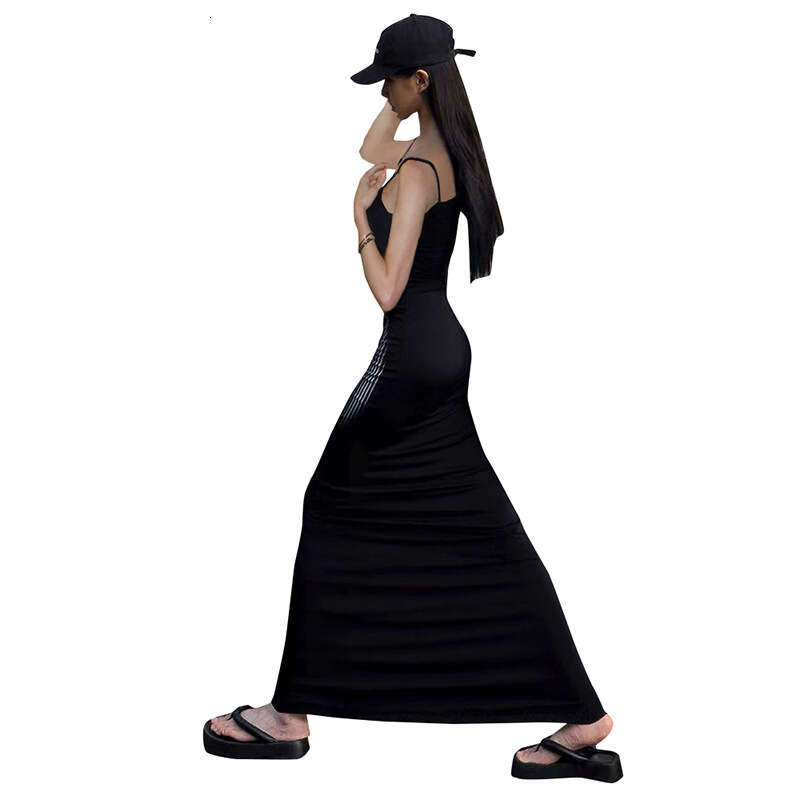 Qds005 Women's Spring Summer New Sleeveless High Waist Bodycon Mermaid Dress B5