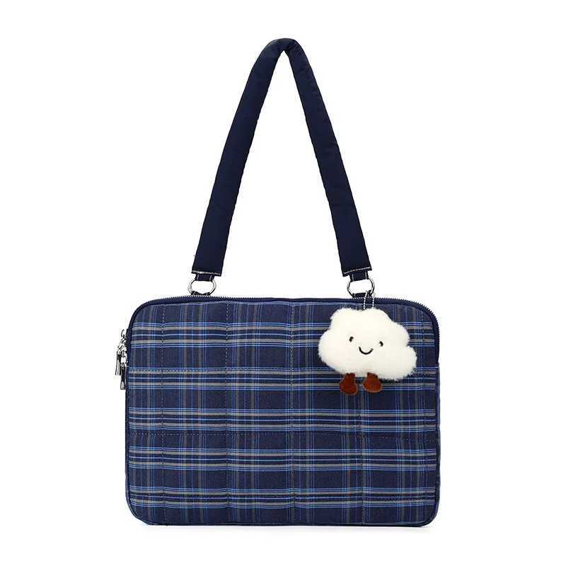 ute Laptop Sle Bag For Ipad 9.7-11 Tablet Pouch Book Air Pro 13 14 15 Dell Samsung 15.6 16 Inch Notebook Pouch Shoulder Bag y250730
