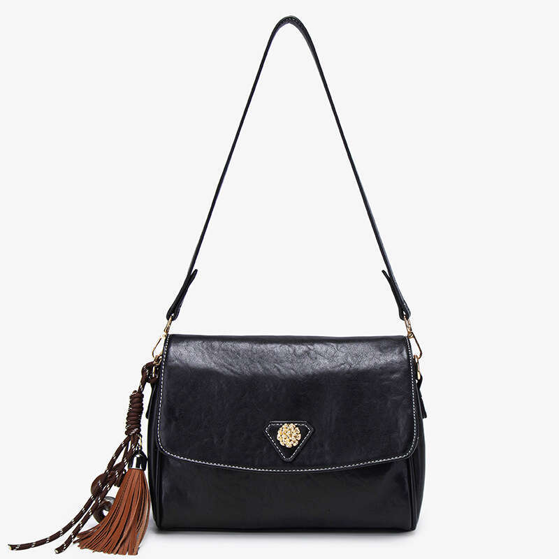 Versatile Single Shoulder Underarm for Women 2025 Summer New High-end Soft Leather Crossbody Pillow Bag