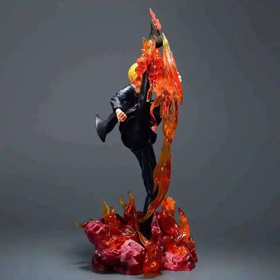 30CM One Piece Anime Figure Sanji GK Statue Action Figures Collection Model Toys For Children Gifts