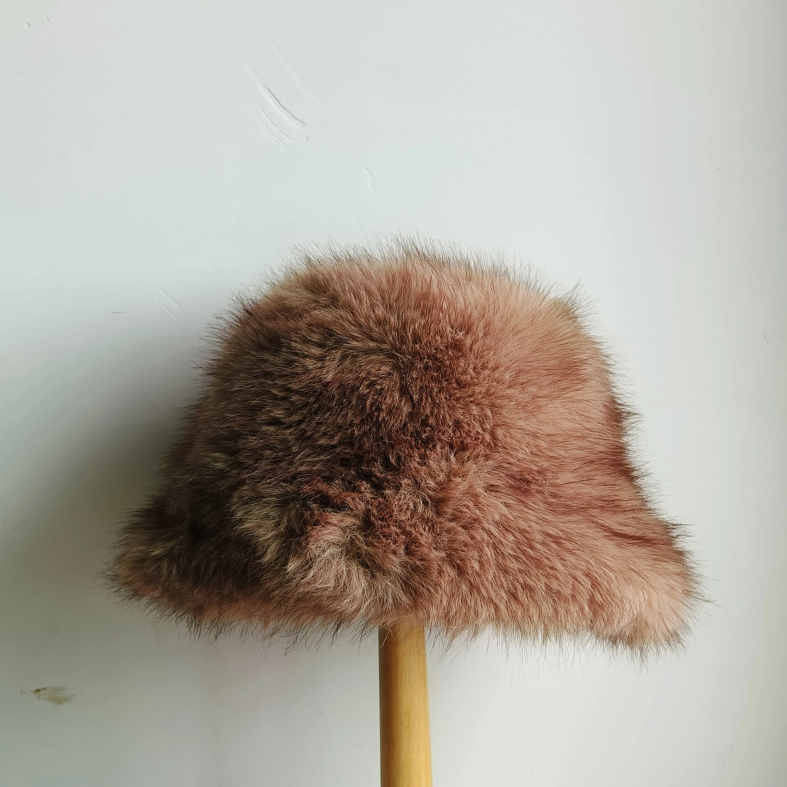 Hat Women Winter Plush Thickened Cold-proof Fisherman Hats Girls Ear Protection Fluffy Faux Fur Warm Fur Bucket Hats Panama Hat 250724