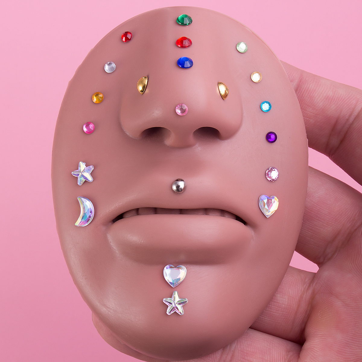 Fake nose nail, lip nail, earring, eyebrow nail, earring, body piercing accessory wholesale