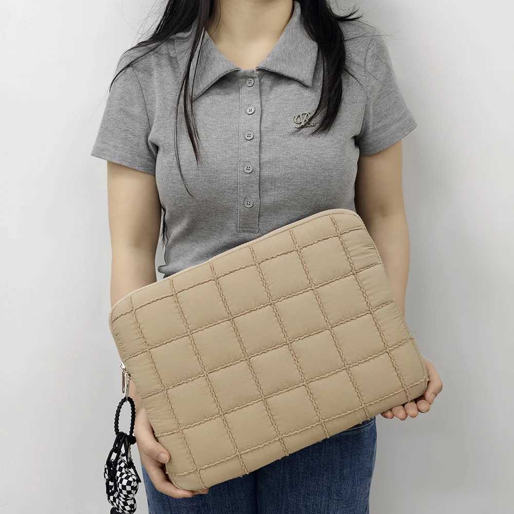Laptop Case 13-14 15-15.6 inch Puffy Laptop Sleeve Compatible with Book Air/Pro HP ASUS Laptop Bag 9-11 iPad Case y250730