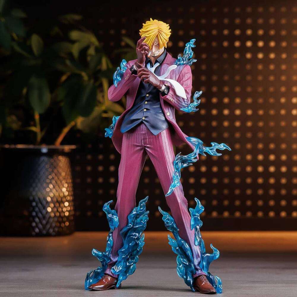 One Piece Sanji Character Statues Models Collectibles Figure Ornaments Anime Peripherals Small Holiday Gifts Otaku G