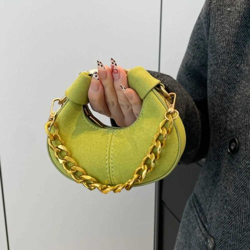 2024 Winter New Trend Y2K Mini PU Leather Saddle Shoulder Bag for Women Handbags and Purses Womens Crossbody Bags 2025 Y250730