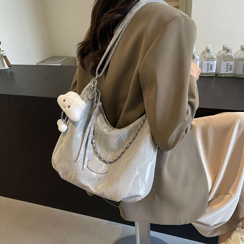 Casual Student Soft Large Capacity for Women 2025 New Summer Commuter Fashion Single Shoulder Crossbody Bag
