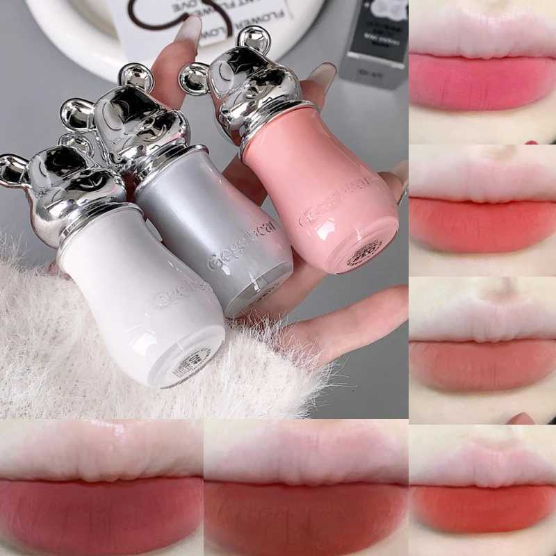 Gege Bear Velvet Matte Lipstick - Flawless Coverage Soft Glam Finish Essential for Summer Travel Long-lasting Makeup G250729