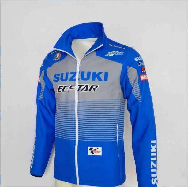 Apparel For SUZUKI ECSTAR GSX RR Sweatshirt Mens Jacket Motorcycle Racing Team Zip Fleece Sport Keep Warm Windproof Sweater Hoodie x0803 free shipping