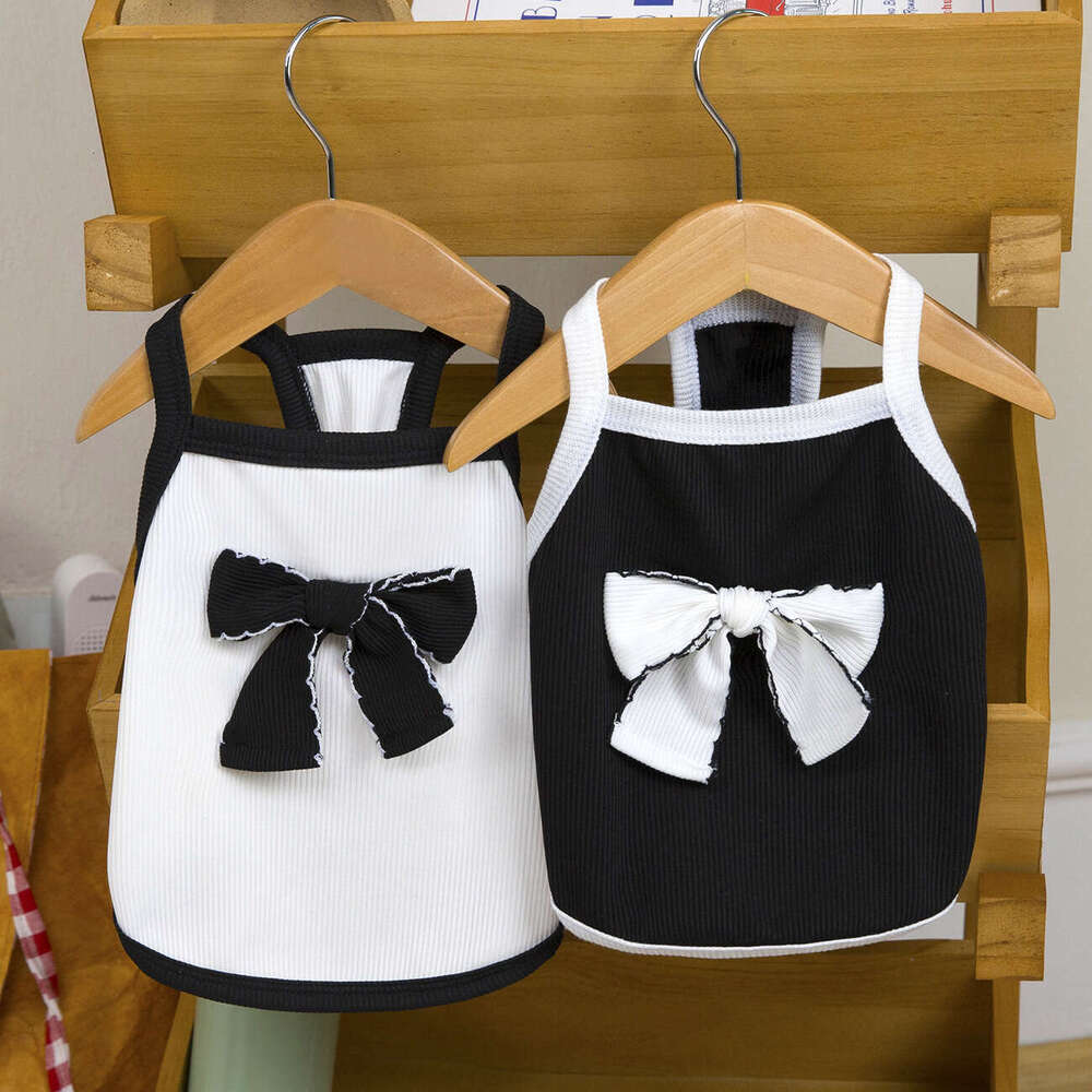 Pet Dog Cat Clothes Thin Spring Princess Camisole Teddy Bichon Refreshing Summer Simple Vest