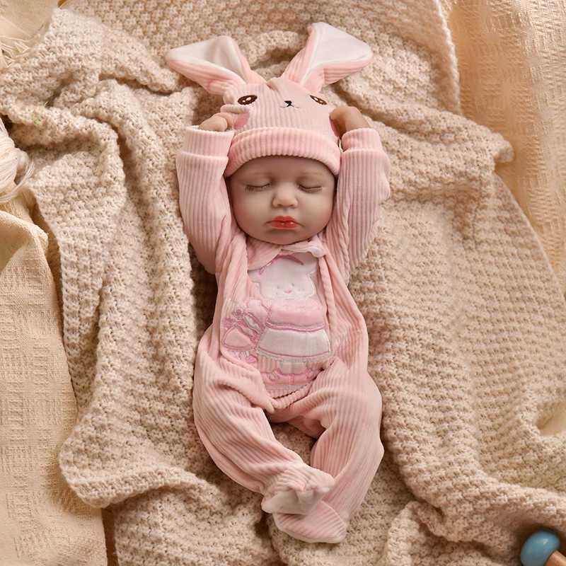 16 Inch 40cm Loulou Full Body Soft Vinyl Girl Reborn Baby Doll Lifelike Bebe Reborn Doll Toys Realistic Baby Doll Toys XJ250730