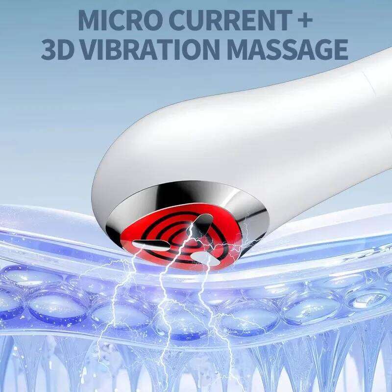 Lifting Massager 7-Color Light Therapy Face with Microcurrent, Vibration Care Tool for Youthful & Tightening Skin