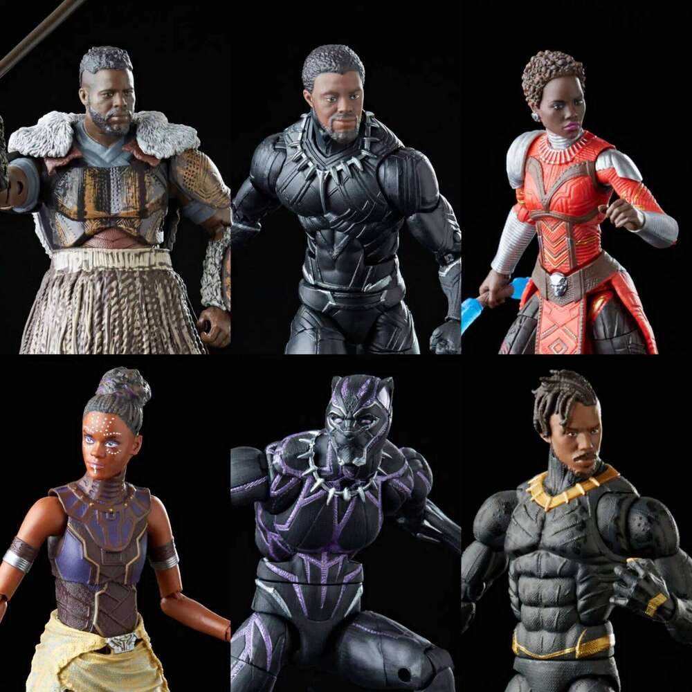 Legends Black Panther Erik Killmonger Shuri Nakia M'baku 6"Action Figure