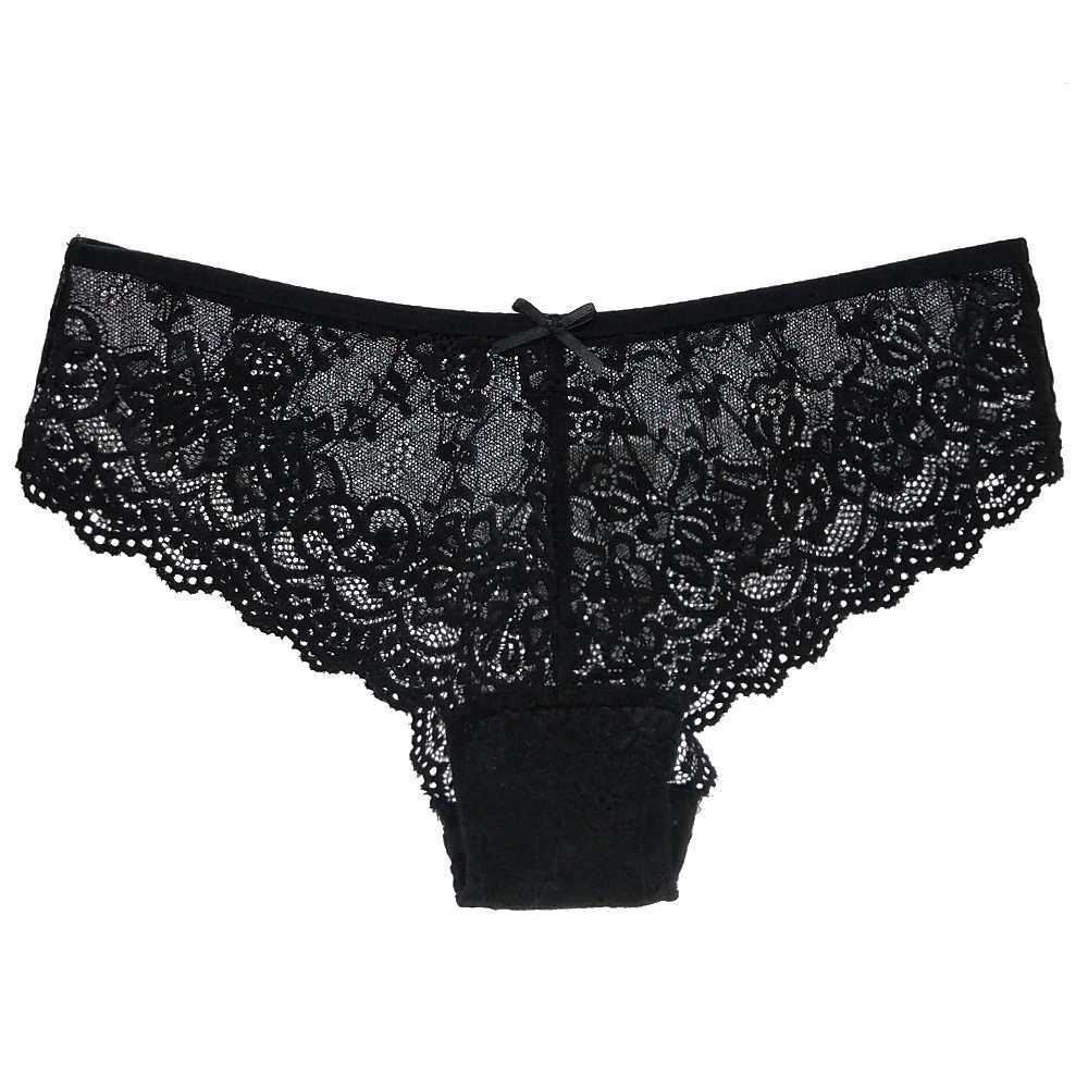 Women Briefs Sexy Full Lace Panties Hollow Out Low-waist Female Shorts Soft Solid Color Breathable Underwear Fast Ship 3pcs/lots 250715