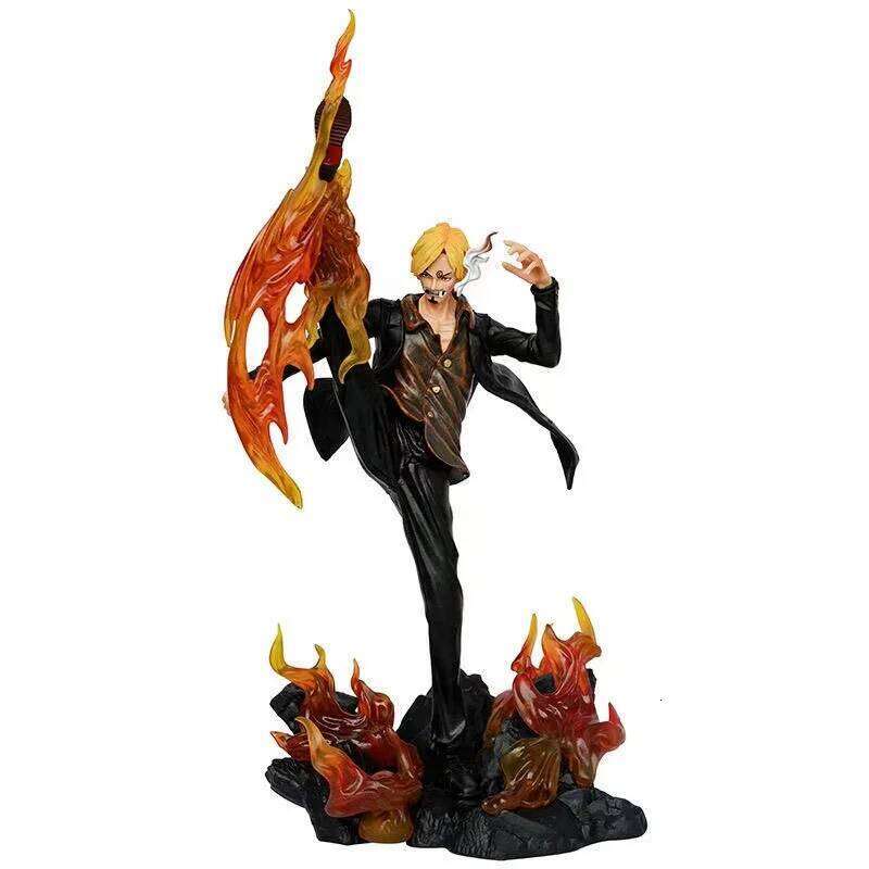 30CM One Piece Anime Figure Sanji GK Statue Action Figures Collection Model Toys For Children Gifts