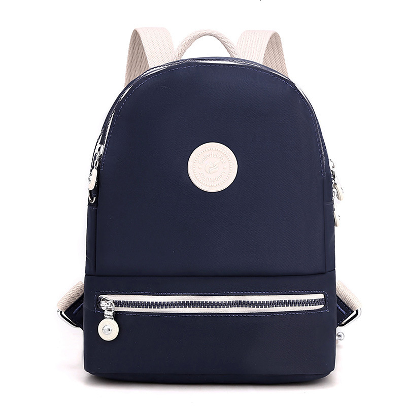 Women's Outdoor Casual Portable Backpack Large Capacity Water-Repellent Nylon School Bag ddmymoon