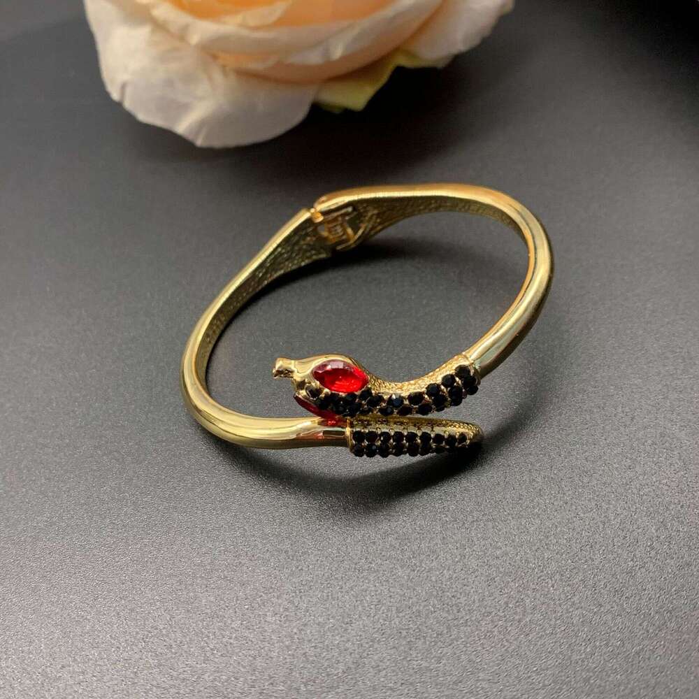 Light Snake-Shaped New Adjustable Bracelet Artistic Style Niche Personality Trendy Jewelry