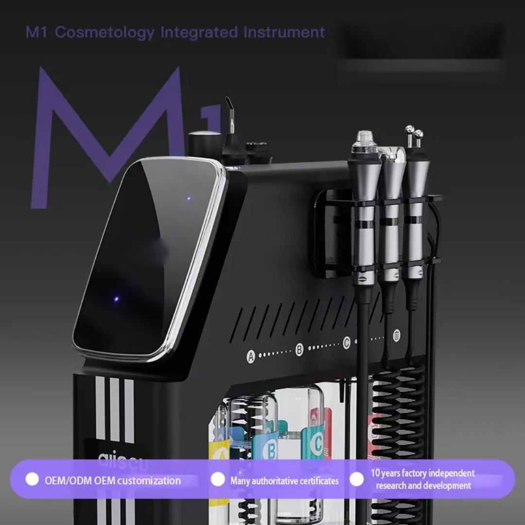 6 Handles Hydro Ultrasound Turbidity Removal H2O2 Hydra Dermabrasion Water 360 Rotation Aqua Peel Hydrodermabrasion Facial Skin Care Hydro Hydra Water