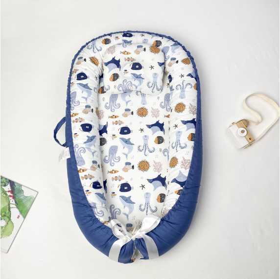 Bassinets Pure cotton baby nest bed - Portable newborn baby bed with a baby cradle for the firstborn infant. Q250730