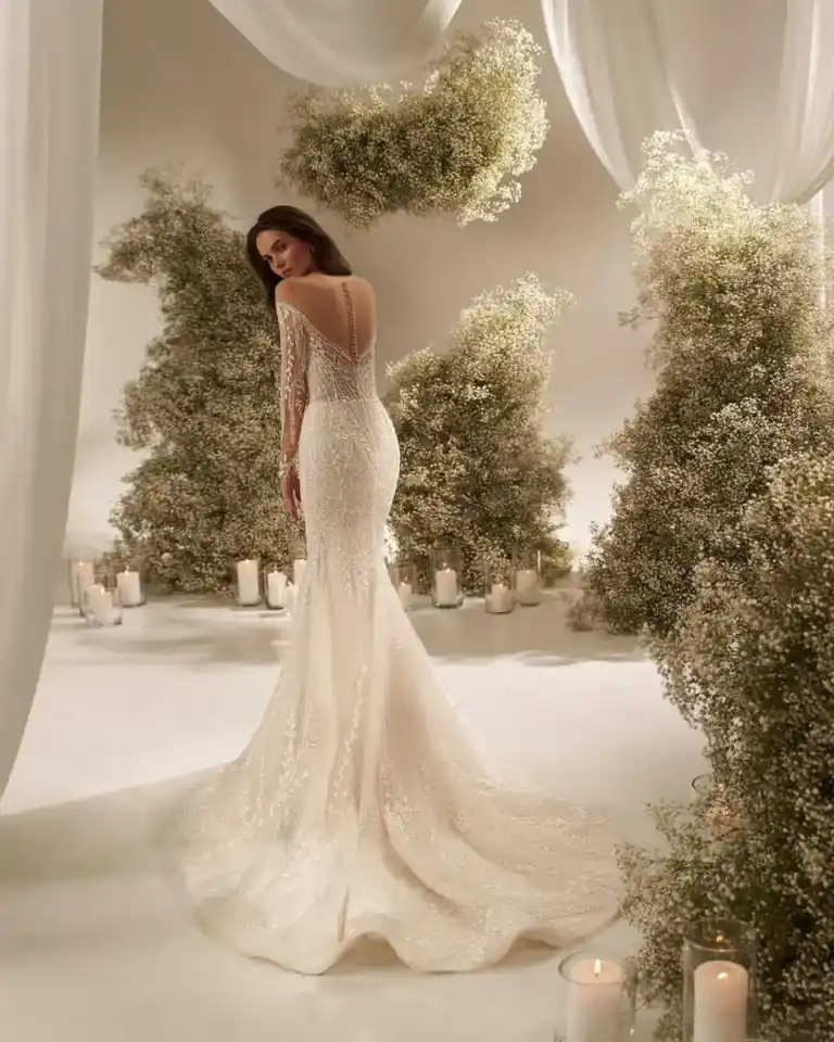 Classic Wedding Dress Mermaid Gowns Strapless Sleeveless Crystals Floor-Length Formal Bridal Gowns Plus Size Customized Vestido de novia