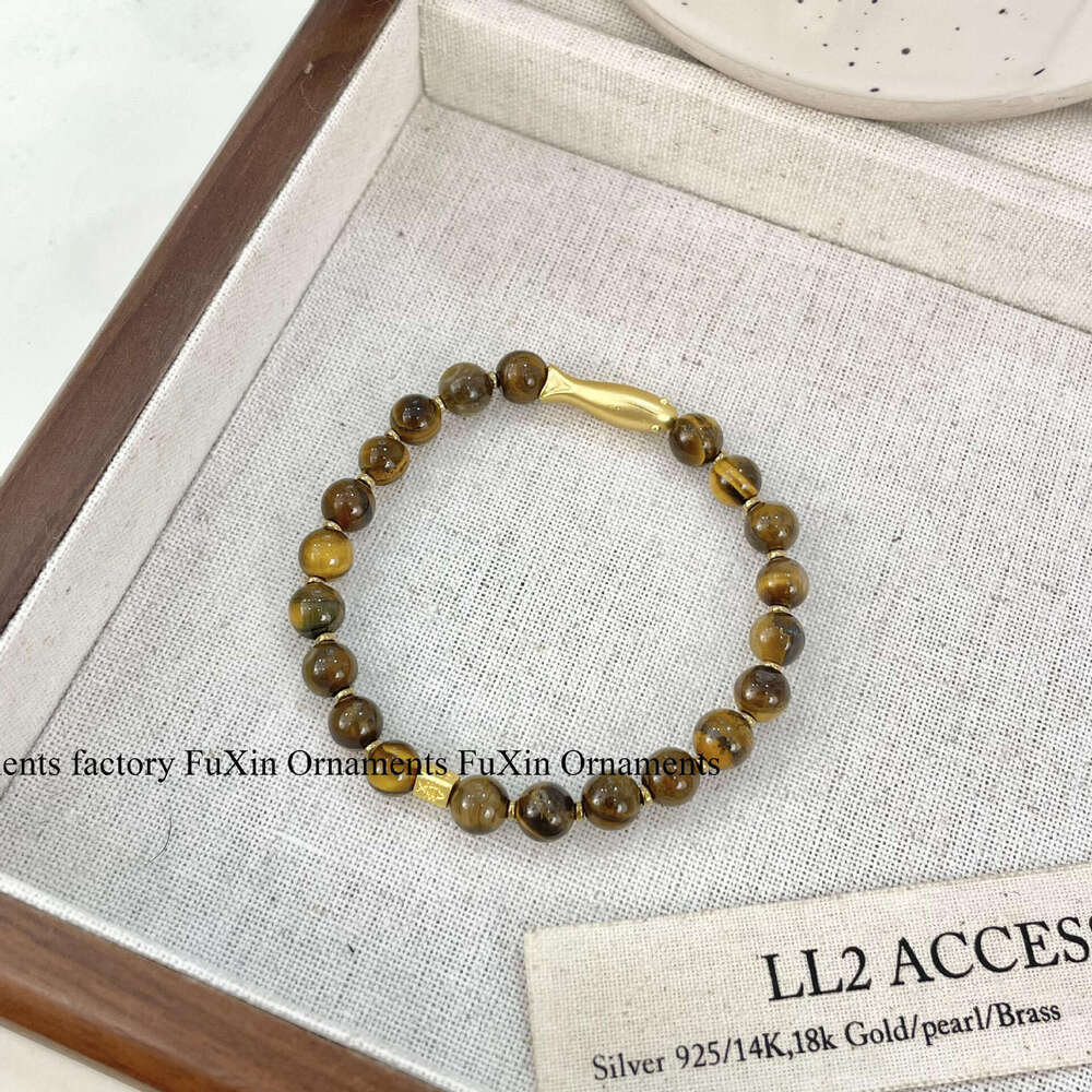 New Chinese Brightening Versatile High-End Style Carp Fish Unisex Lucky Bead Small Goldfish Bracelet 4d5