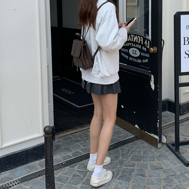 Designer Bag Xiaohongshu Same Style Compact Retro Luxury Bag American Brown Backpack 2025 New Ins Simple Versatile Shoulder Bag Tote Bag