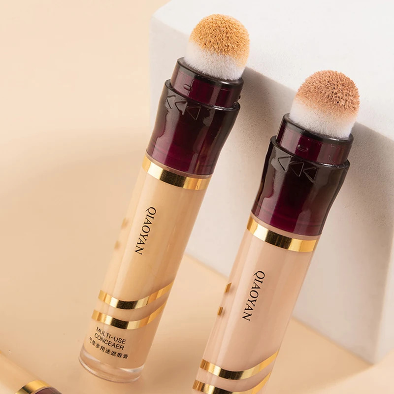 Sponge Head Concealer Stick Foundation Base Face Brighten Contour Waterproof High Coverage Liquid Iodine Korean Makeup BB Cream 250730