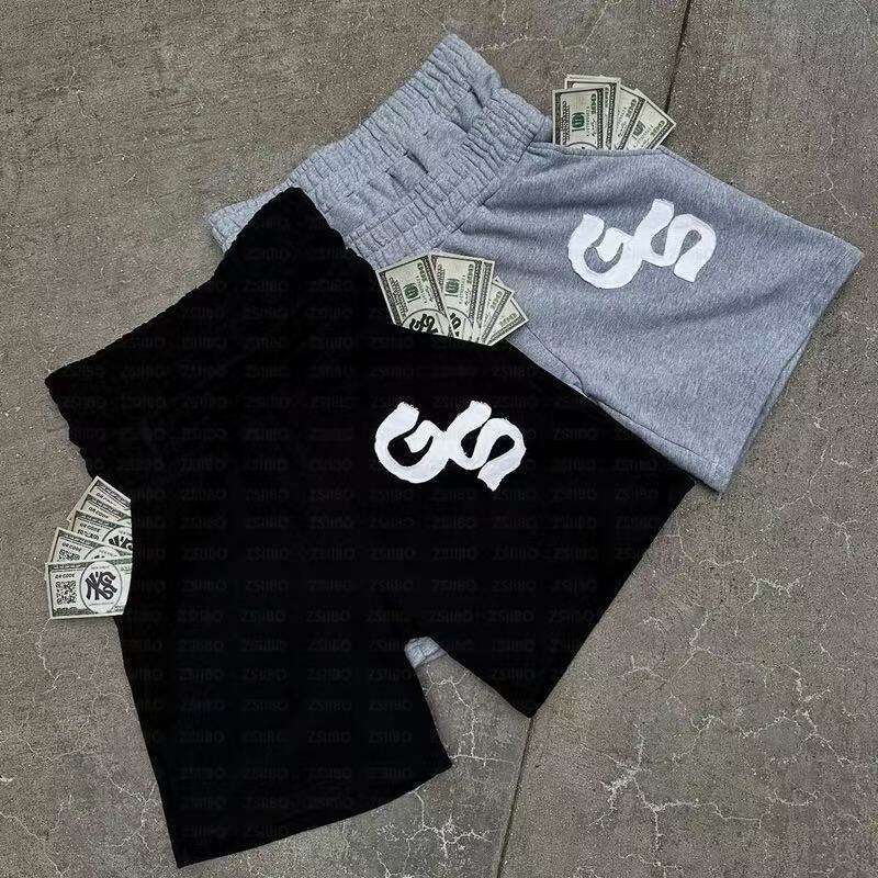 2025 New Fake Two-Piece GS Versatile Trendy Sports Shorts