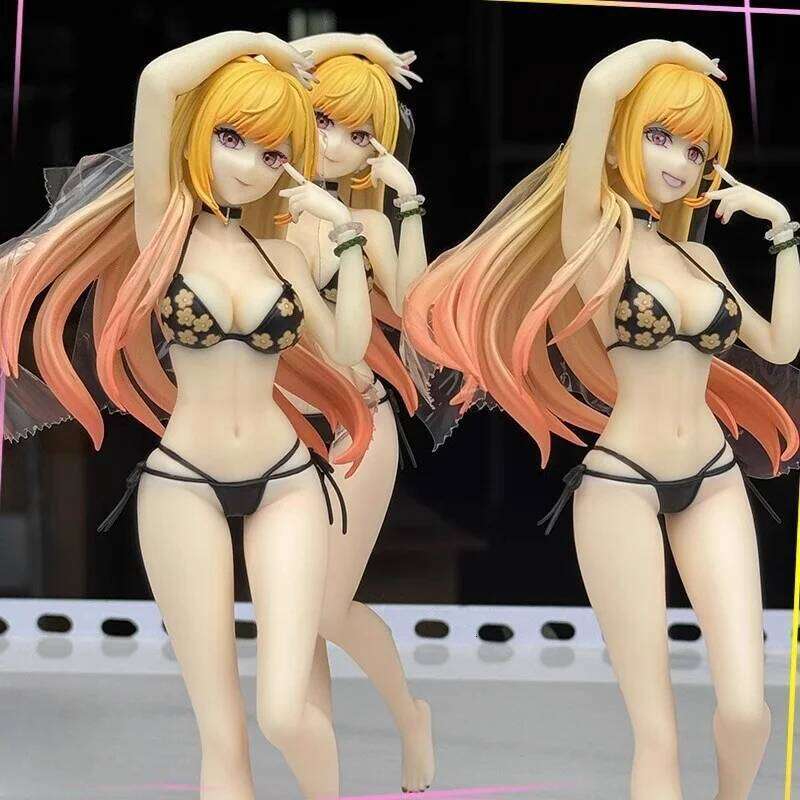 24cm Soft Hentai Sexy Aciton Figurine Marin Statues Decoration Table Accessories DF6