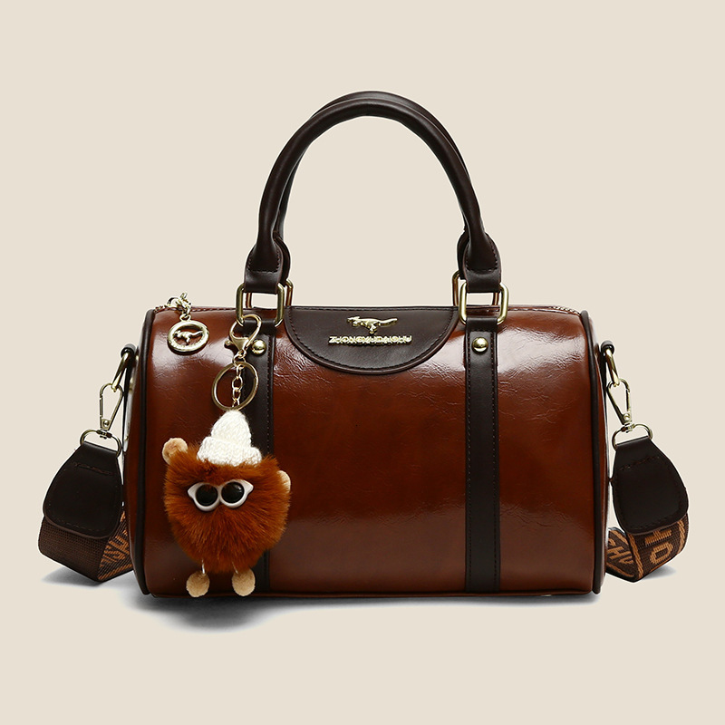 2025 Designer's New Women's Handbag Multi functional Fashion Boston Bag Tongqin Crossbody Bag