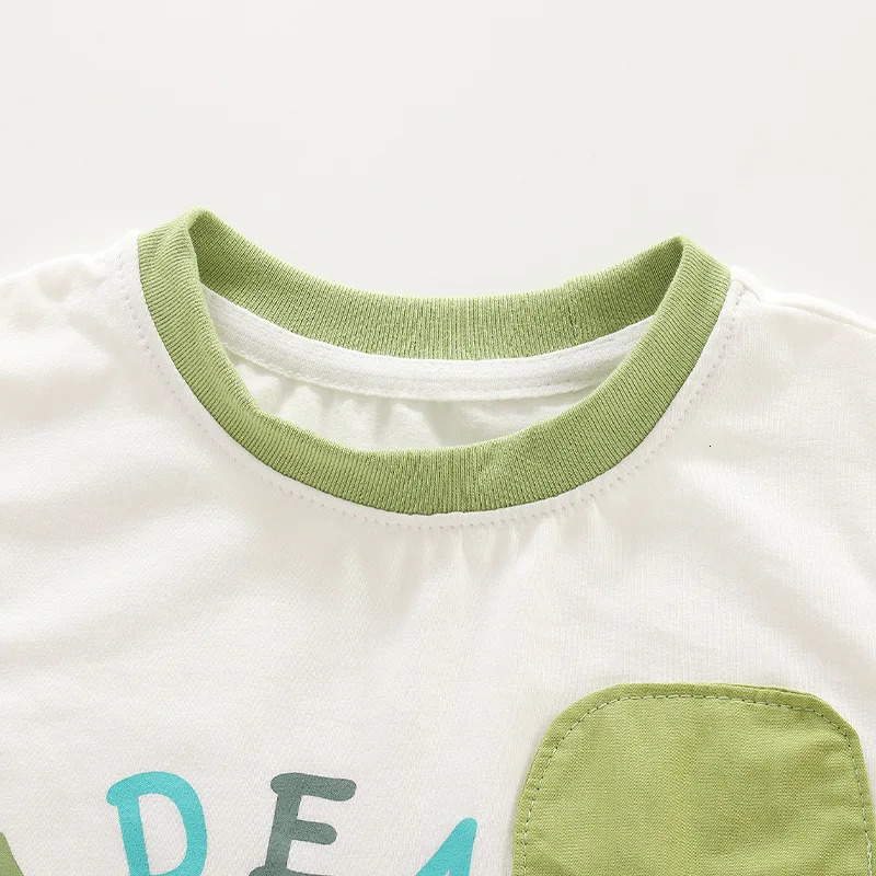 Infant Baby Boys 3PCS Clothes Set Summer Letter Vest Teecartoon Print T-shirtsshorts Outfit Thin Dopamine Toddler Kid Boy Suit 250729