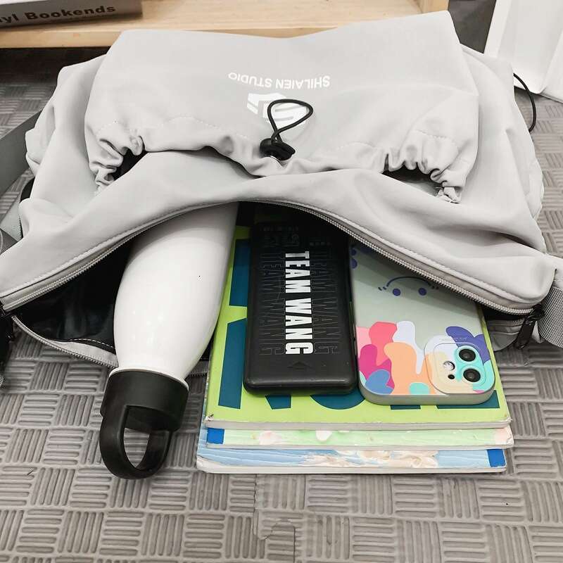 Crossbody for Men, Large Capacity, Lightweight Commuter Backpack, Men's Single Shoulder Bag, Unique Design, Minimalist Waterproof Bag