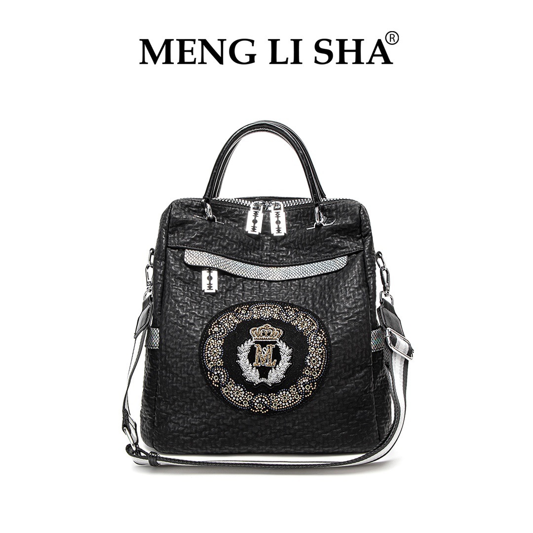 2025 New Trendy Korean Version Versatile Fashion Soft Leather Women's Backpack Internet Celebrity Travel School Commuter Small Bag ddmymoon