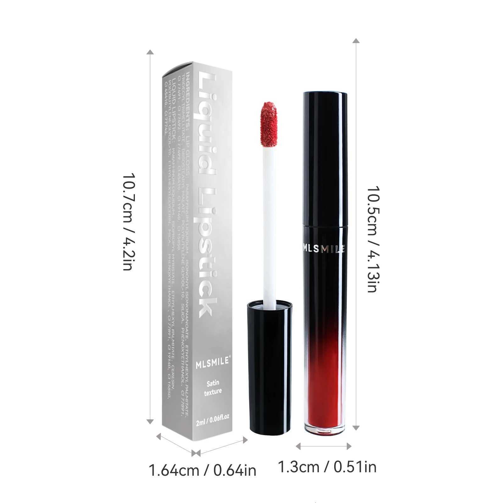 Low Light Matte Liquid Lipstick Highly Pigmented Quick Drying Waterproof Lasting Liquid Lip Gloss Hydrating Lip Care G250729