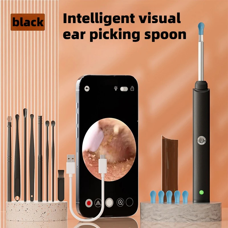Ear Cleaner Wax r Tool Smart Visual Sticks Otoscope Earpick Endoscope Earring Personal Health Care 250726