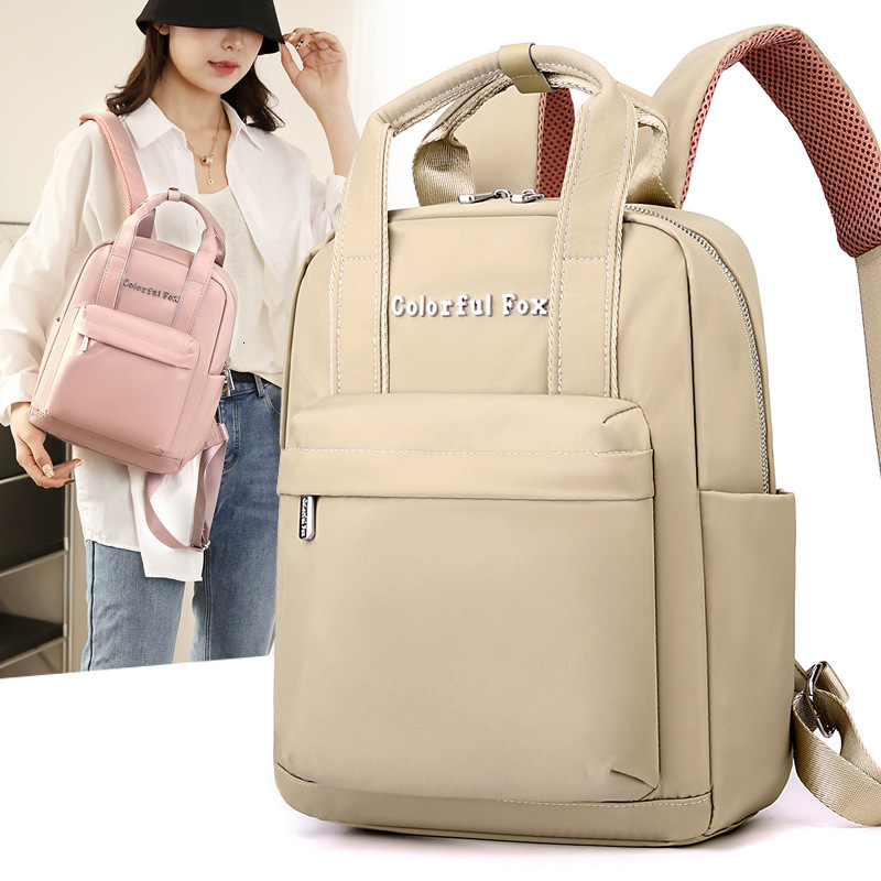 Colorful Fox Women's Large Capacity Backpack Outdoor casual Travel Bag ddmymoon