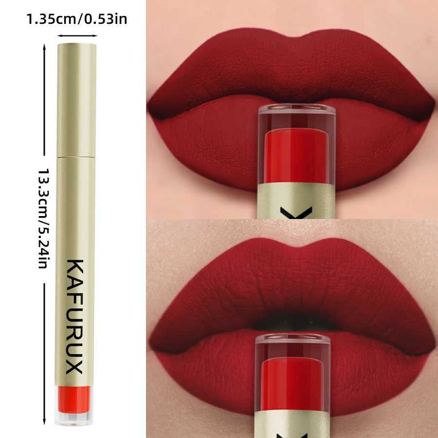 20 Colors Dark Brown Nude Liquid Lipsticks Waterproof Velvet Matte Lip Gloss Long Lasting Lip Glaze Beauty Red Lip Tint Makeup G250728